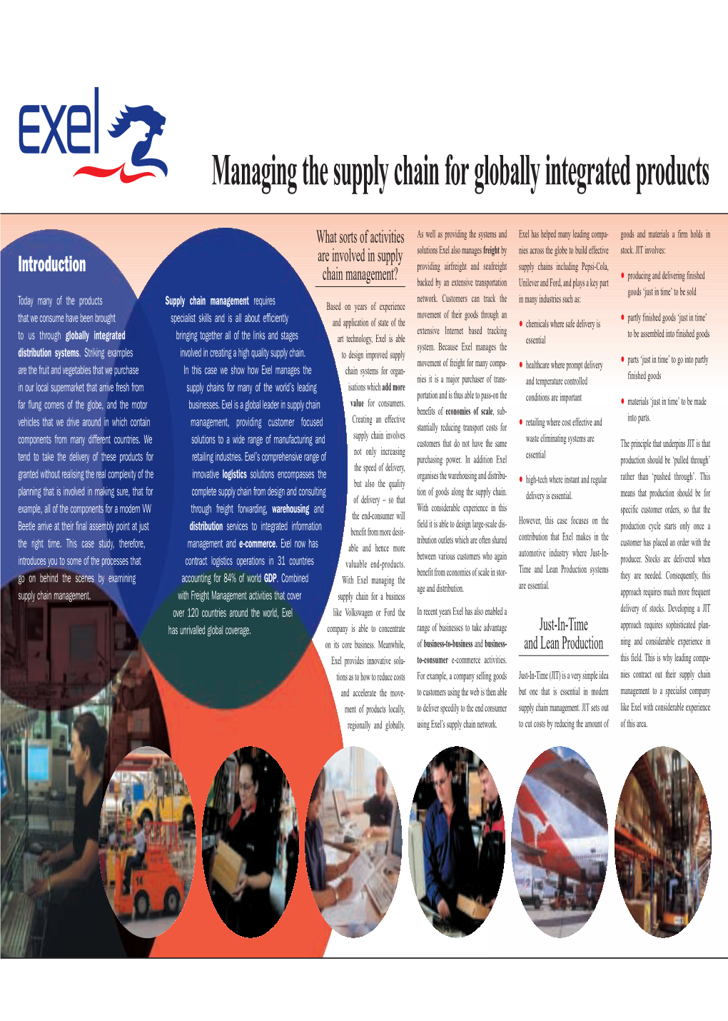 Managing the Supply Chain for Globally Integrated Products