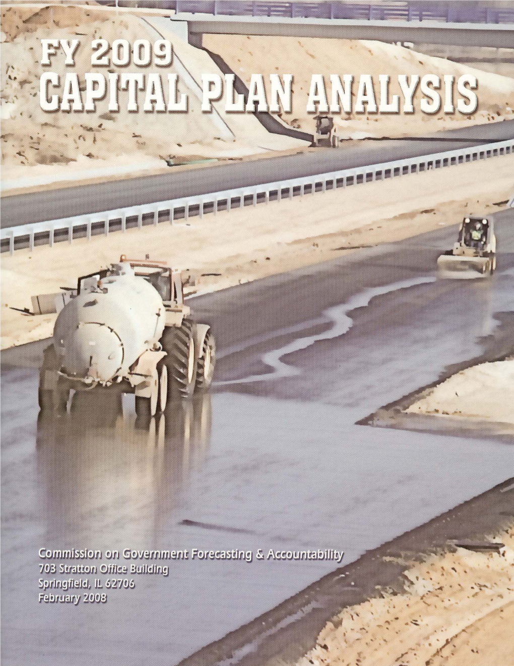 FY 2009 Capital Plan Analysis