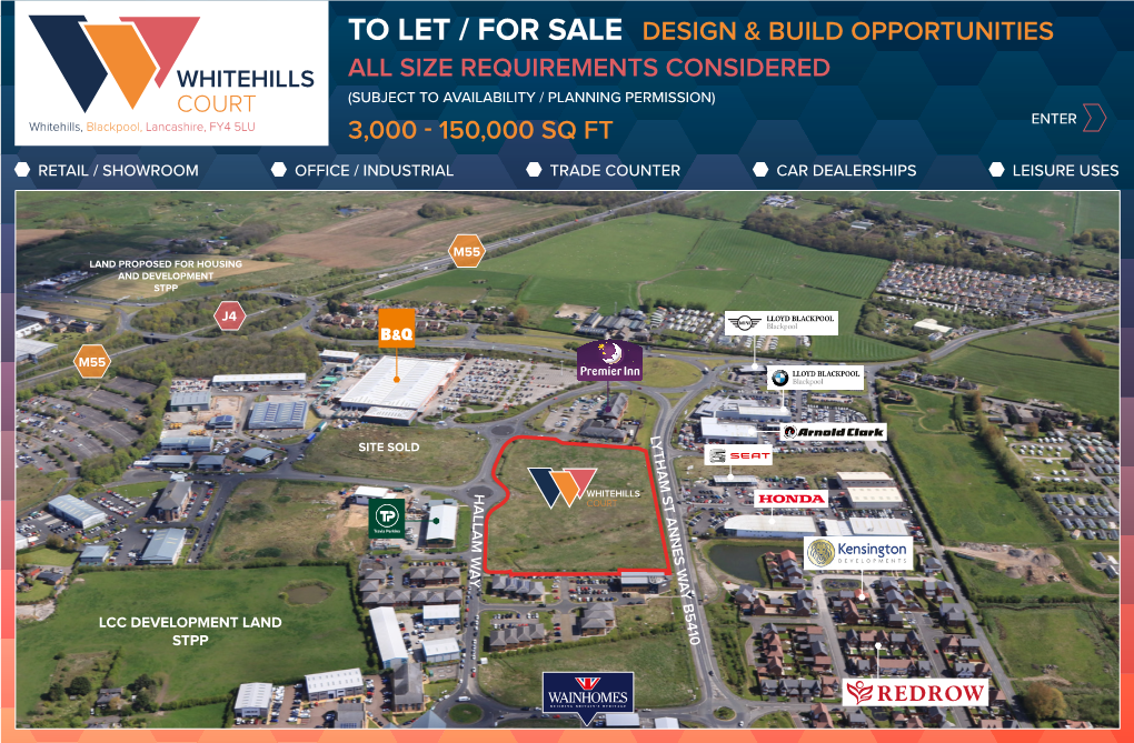 To Let / for Sale Design & Build Opportunities