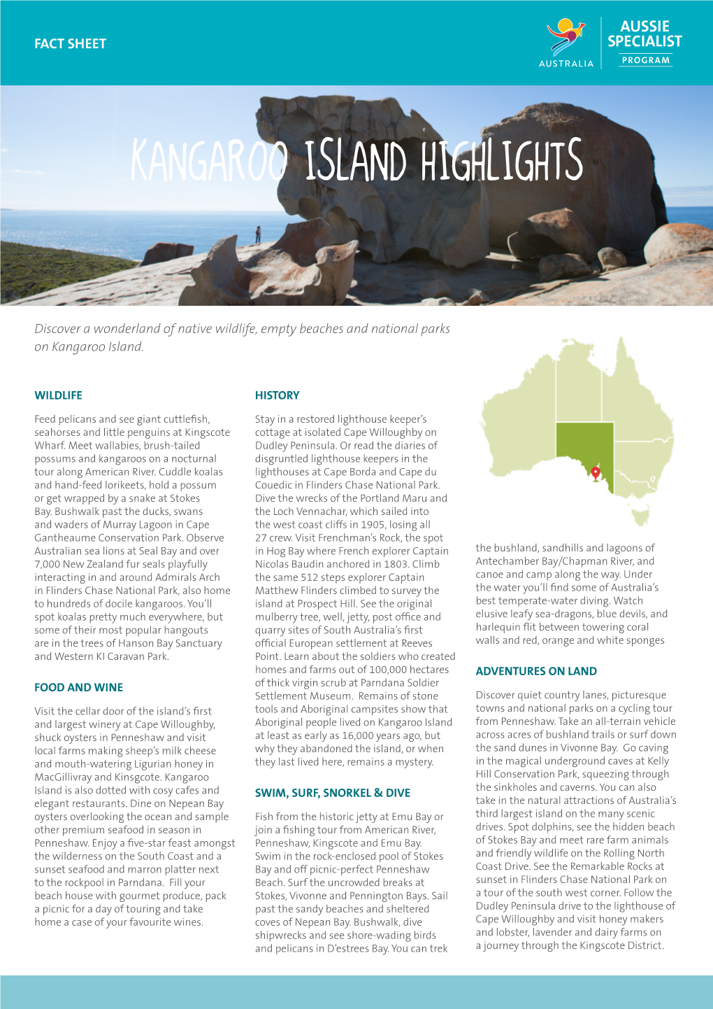 Kangaroo Island Highlights