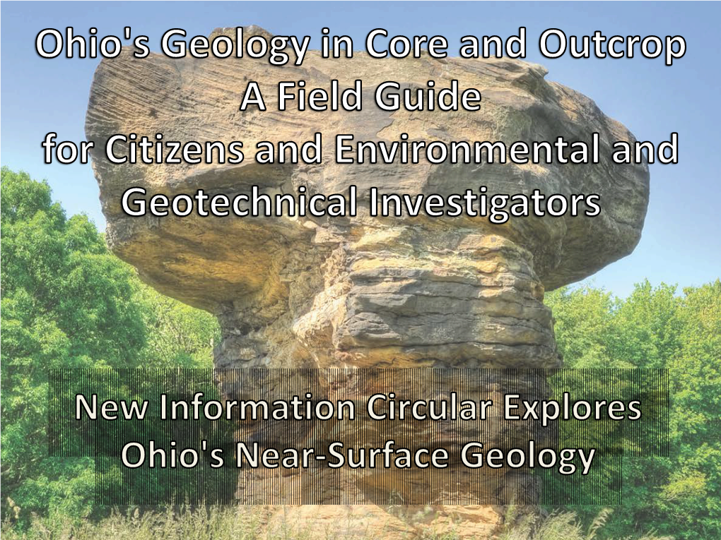 Ohio's Geology in Core and Outcrop—A Field Guide for Citizens And