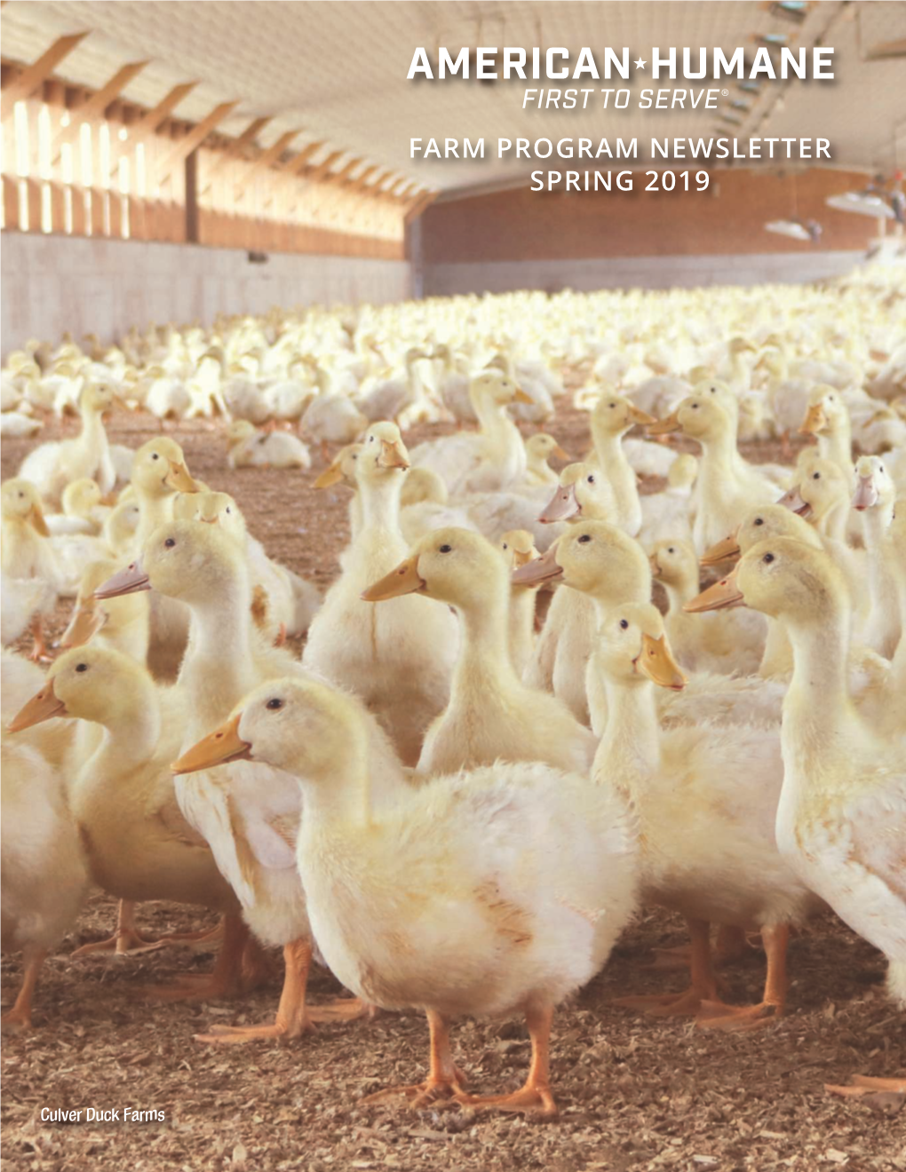 Farm Program Newsletter Spring 2019