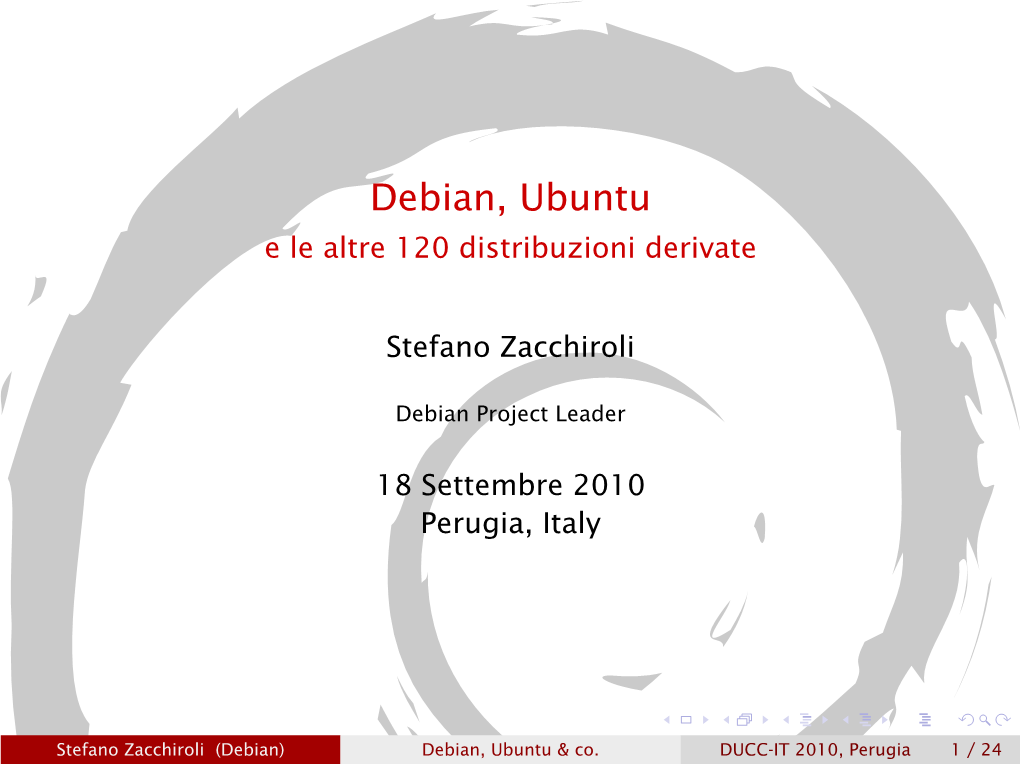 Debian, Ubuntu E Le Altre 120 Distribuzioni Derivate