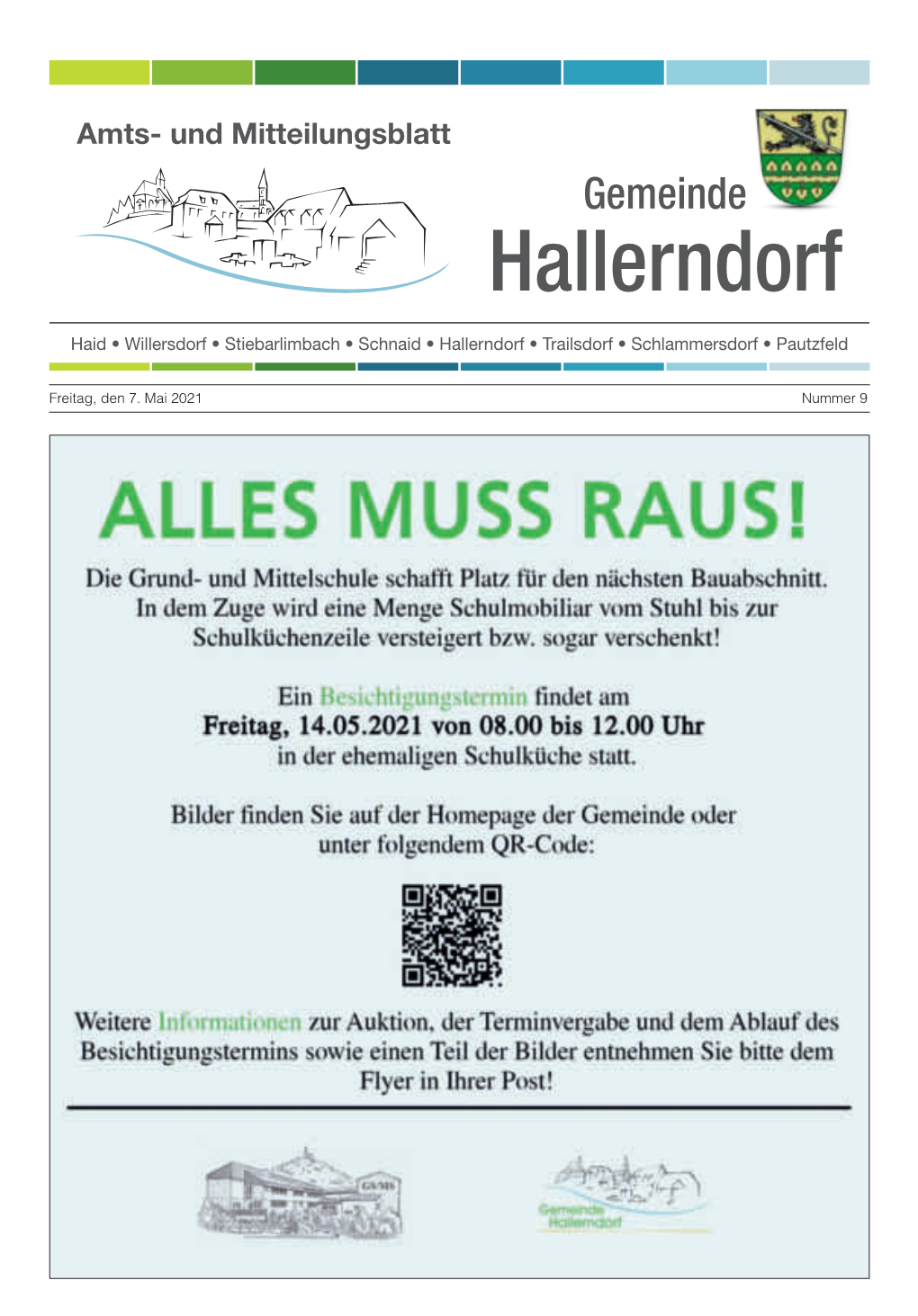Amts- Und Mitteilungsblatt Gemeinde Hallerndorf