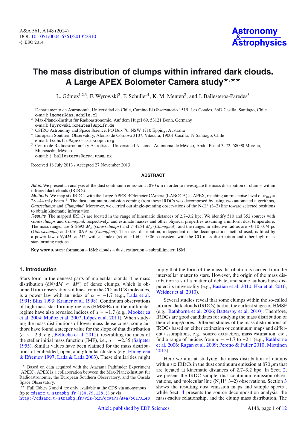 The Mass Distribution of Clumps Within Infrared Dark Clouds