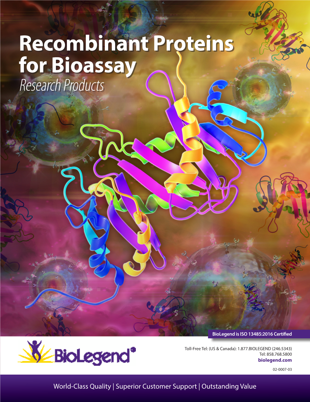 Recombinant Proteins for Bioassay Research Products