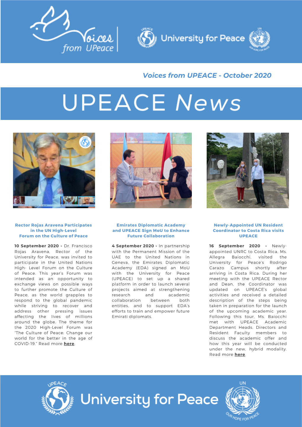Voices UPEACE-September 2020