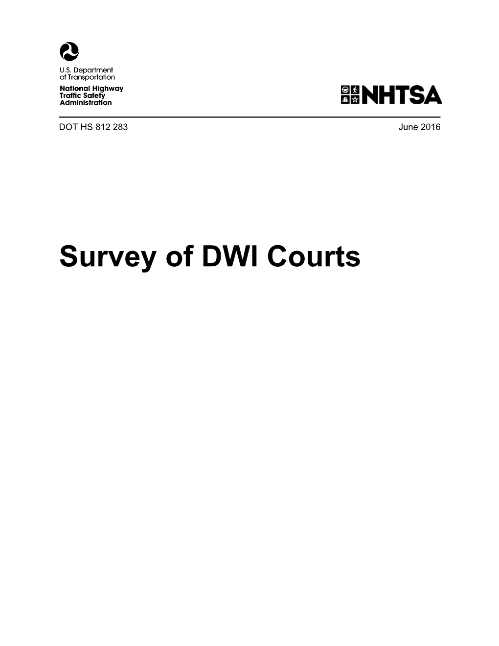 Survey of DWI Courts