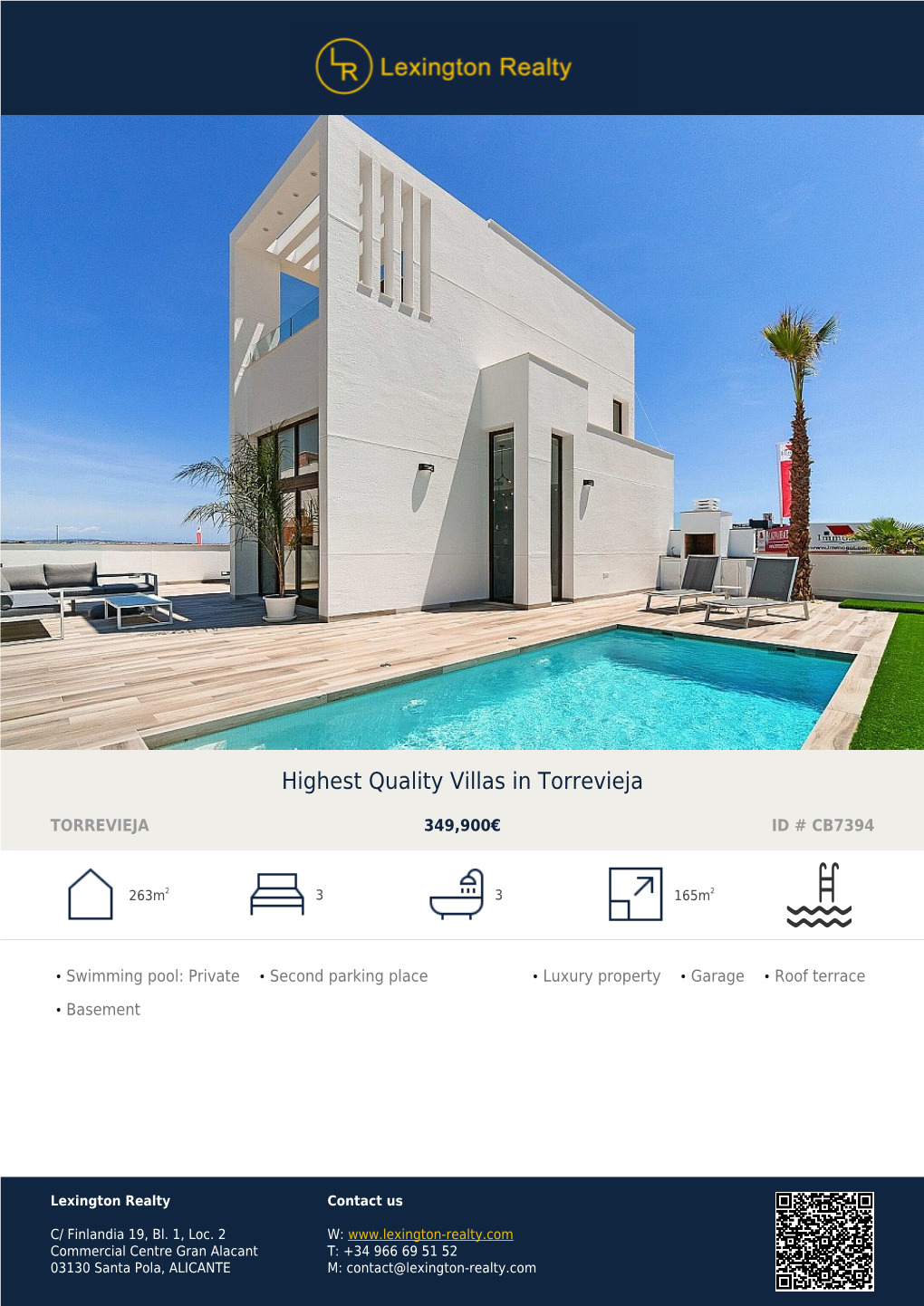 Highest Quality Villas in Torrevieja