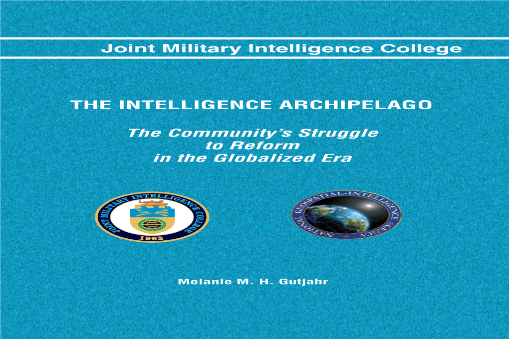 The Intelligence Archipelago