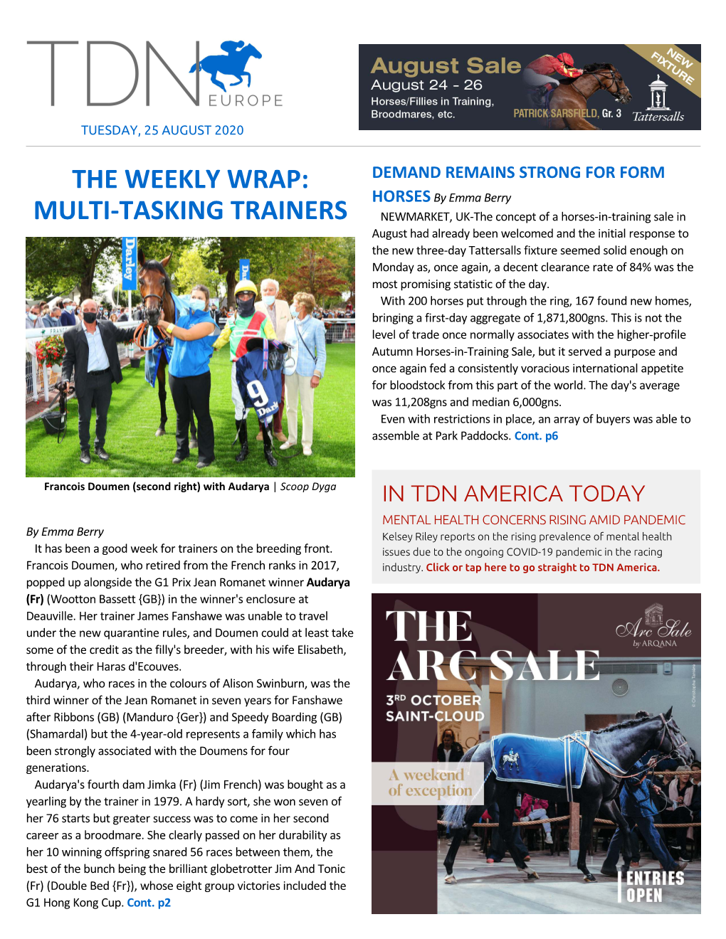 The Weekly Wrap: Multi-Tasking Trainers