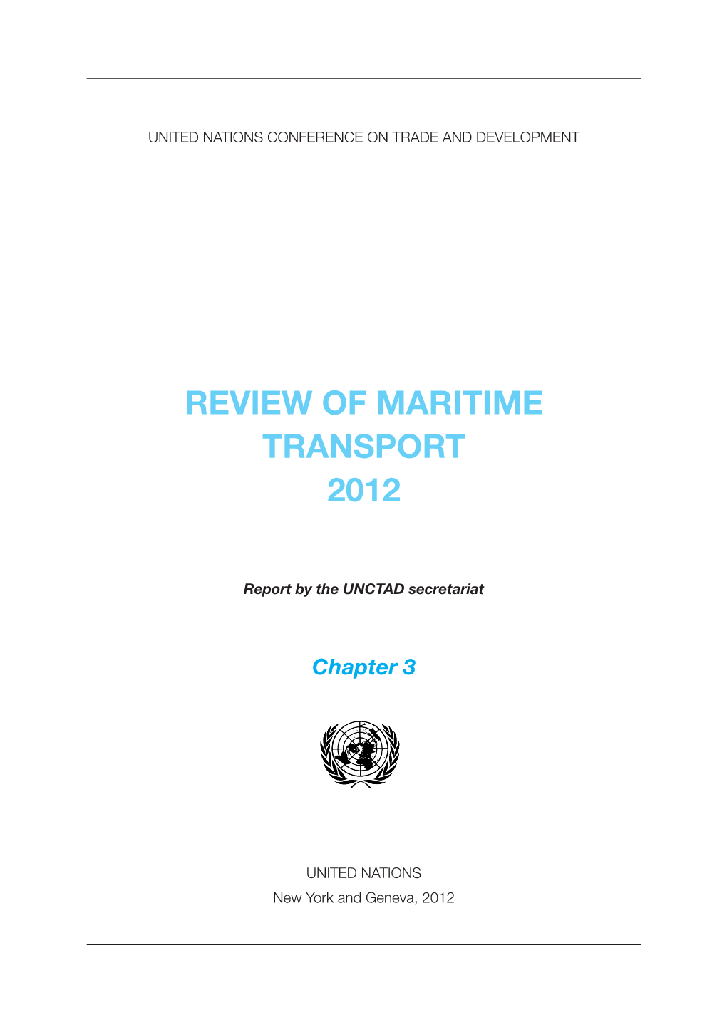 Chapter 3: Freight Rates and Maritime Transport Costs 59