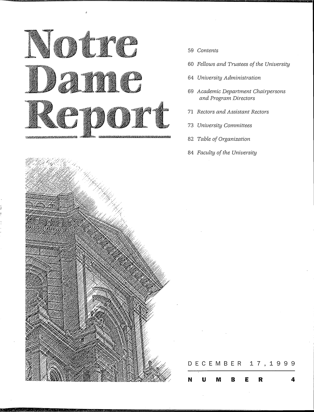 Notre Dame Report