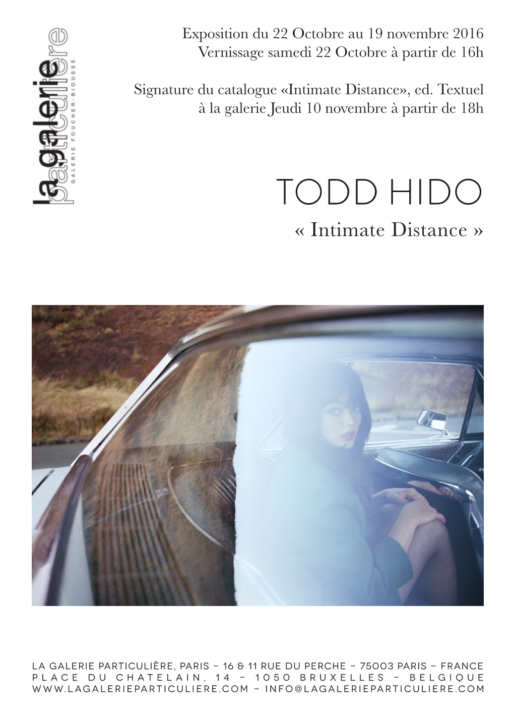 TODD HIDO « Intimate Distance »