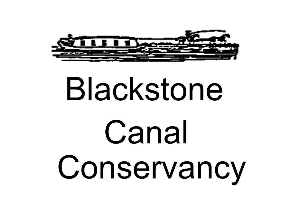 David Barber's Blackstone Canal Powerpoint Talk