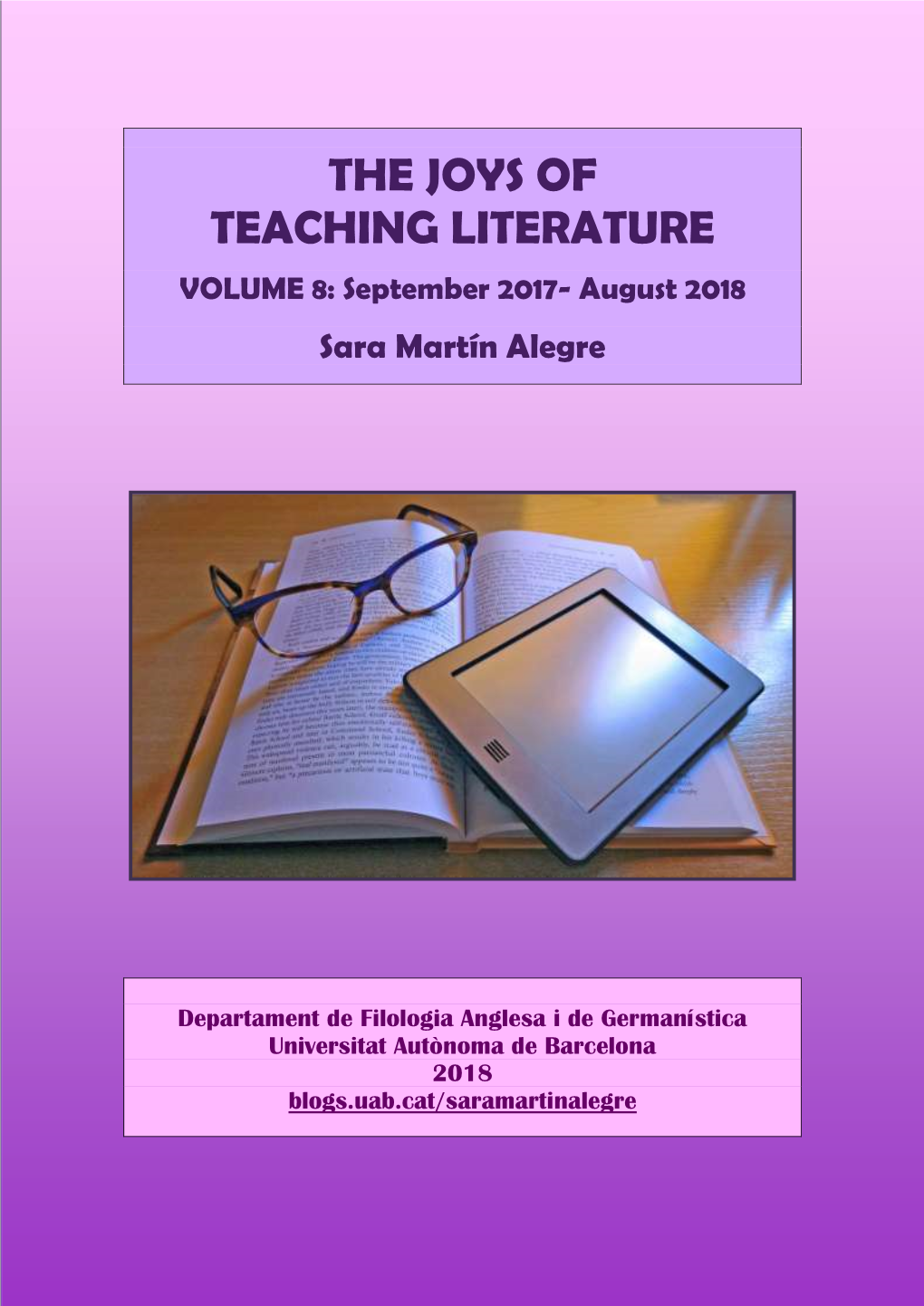 The Joys of Teaching Literature, Vol 4, 2013-14