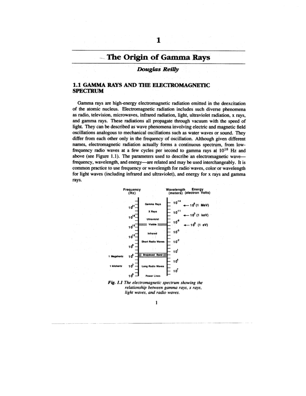 Origin of Gamma-Rays