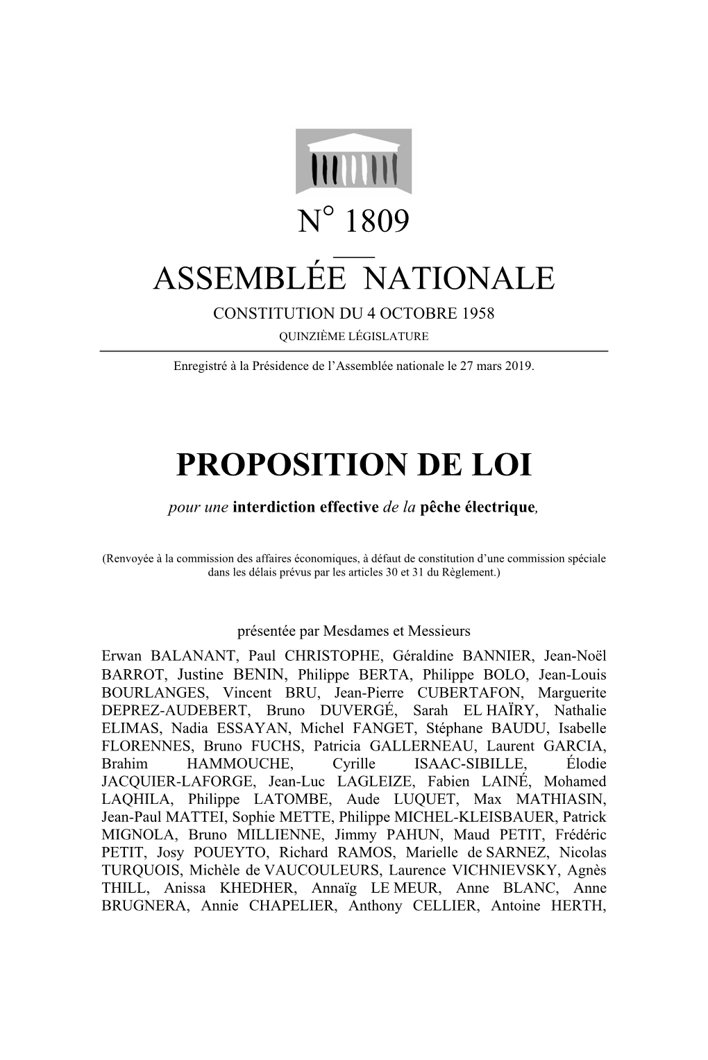 Une Proposition De Résolution Européenne Votée Le 6 Mars 2018 À L’Unanimité