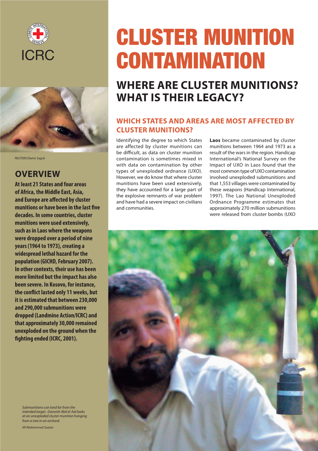 Cluster Munition Contamination