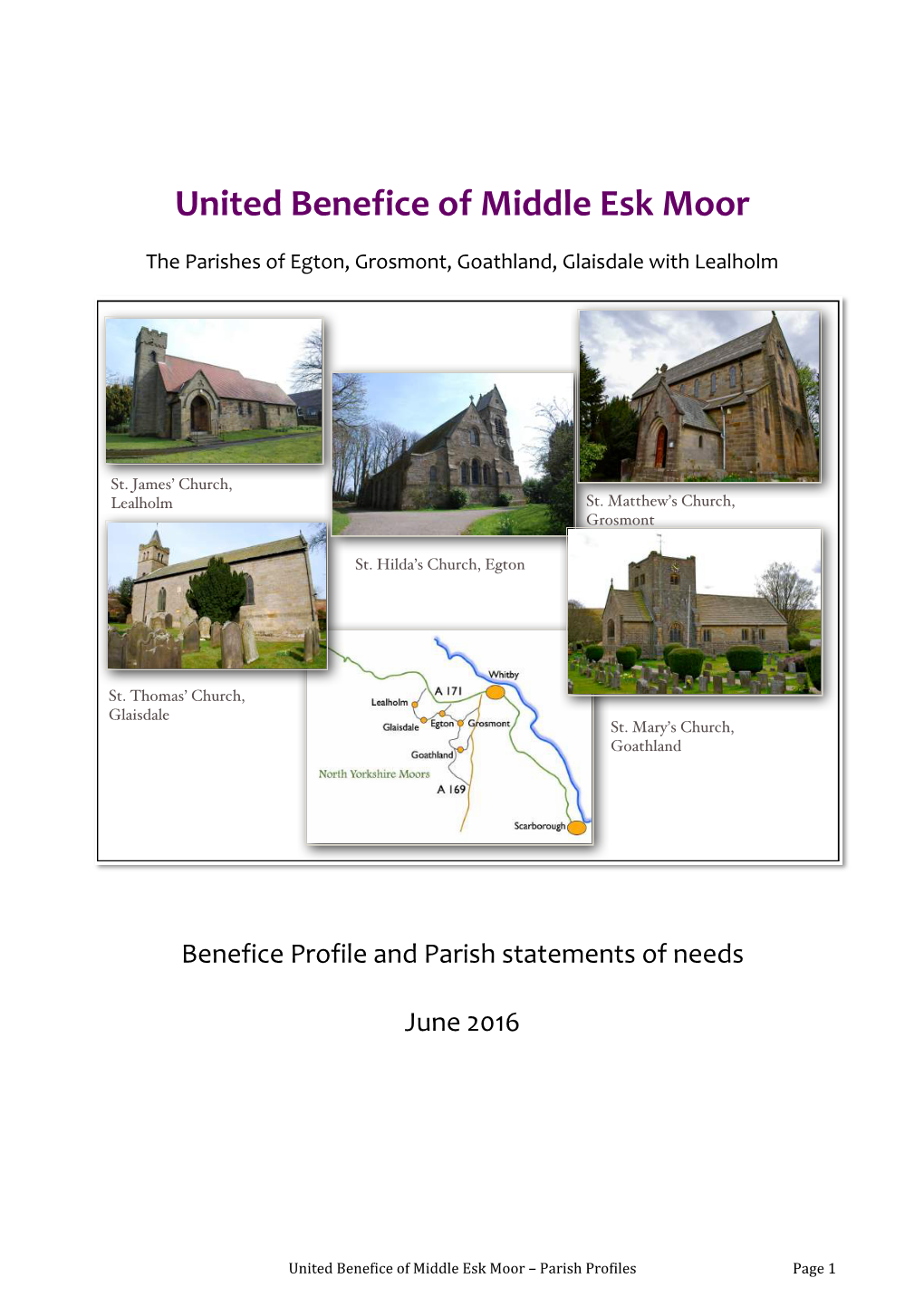 United Benefice of Middle Esk Moor