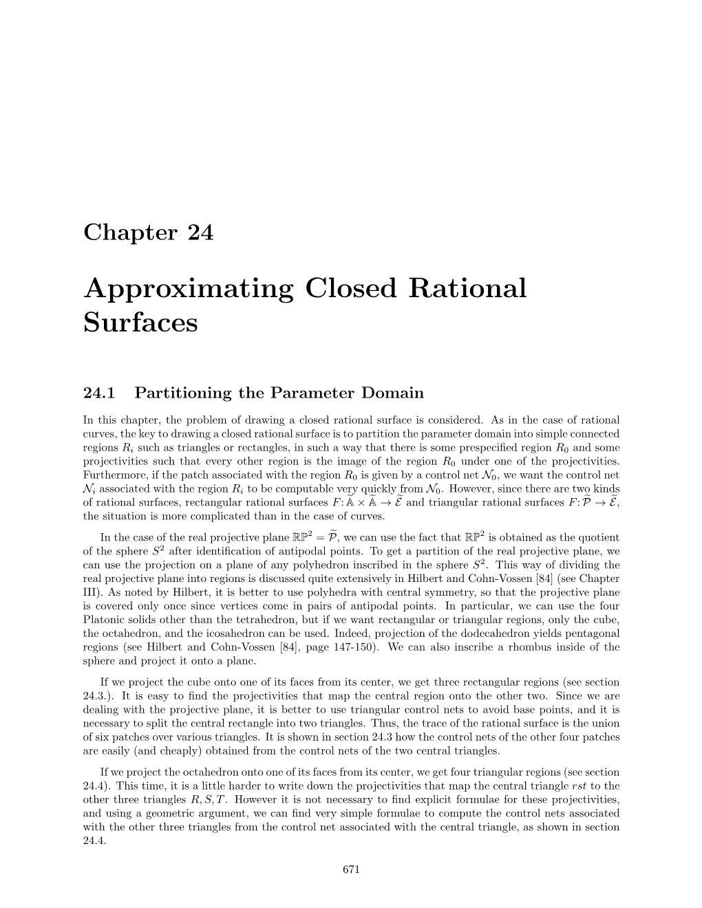 Approximating Closed Rational Surfaces