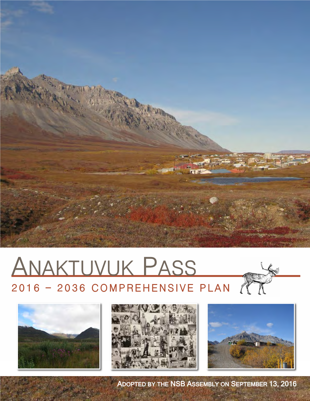 Anaktuvuk Pass 2016 – 2036 Comprehensive Plan