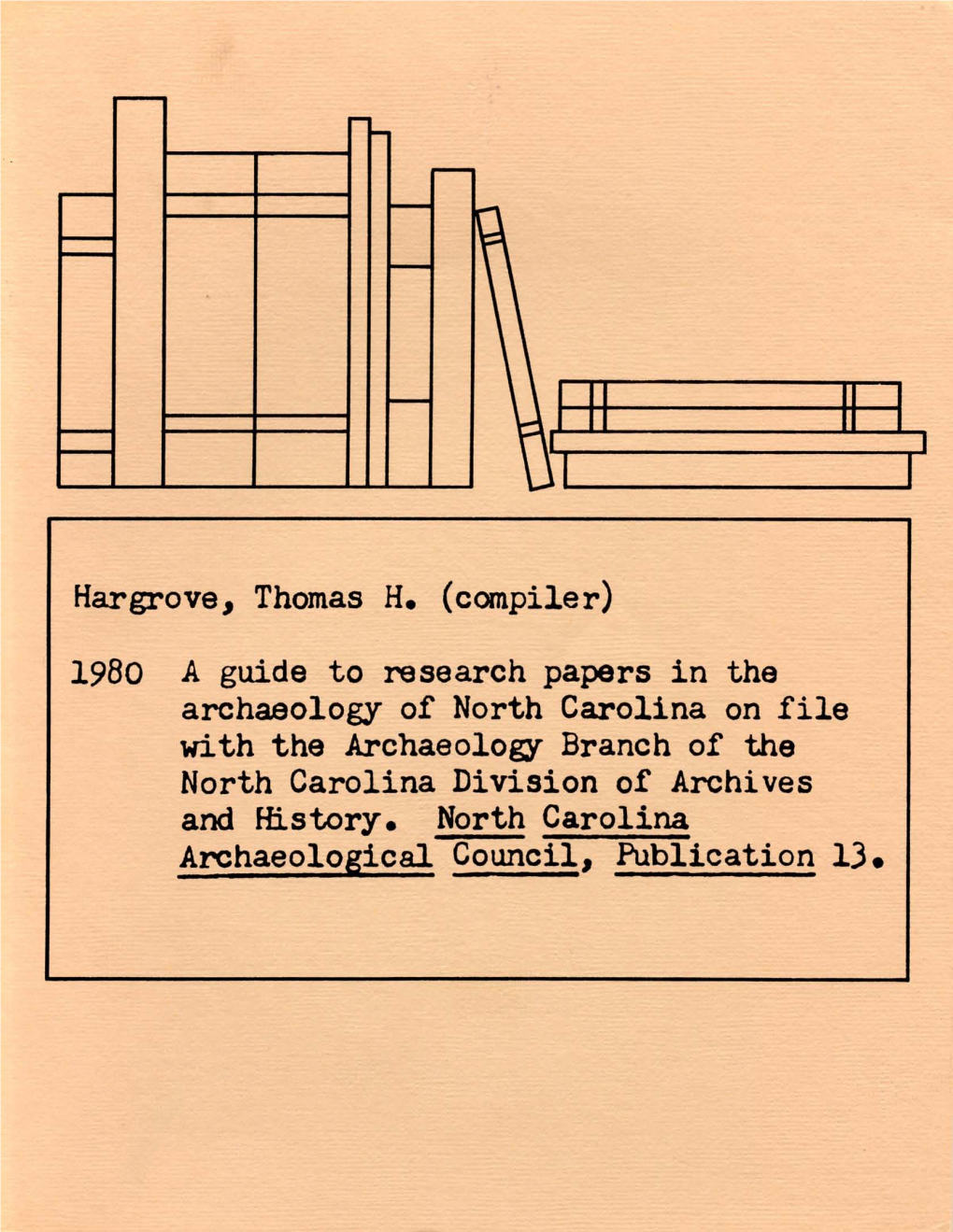 Hargrove, Thomas H. (Compiler)