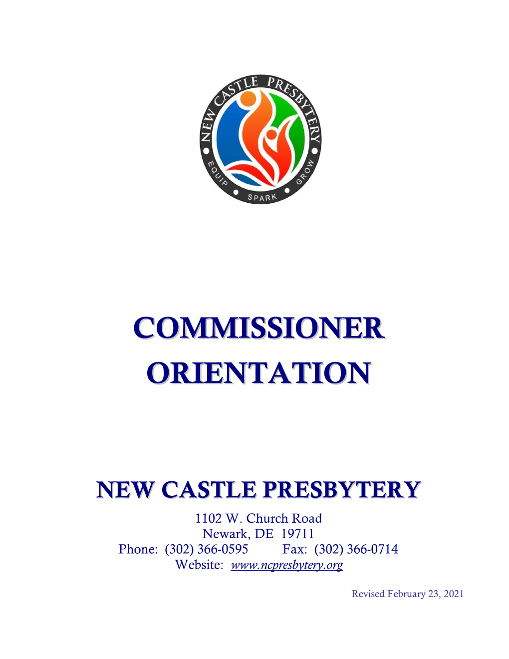 Commissioner Orientation