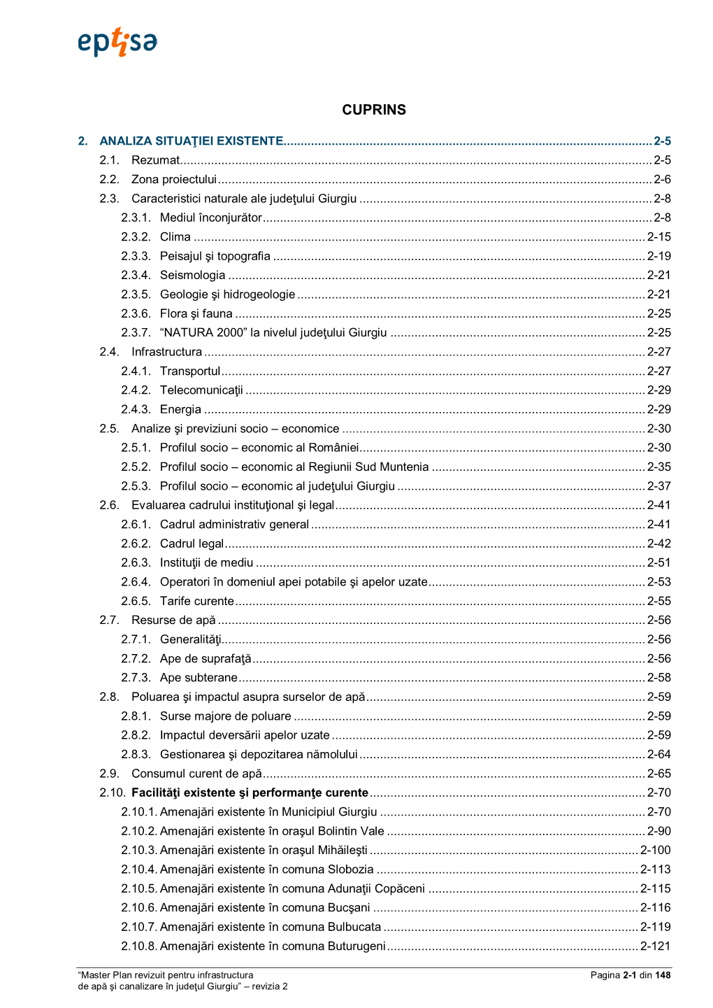 Table of Content