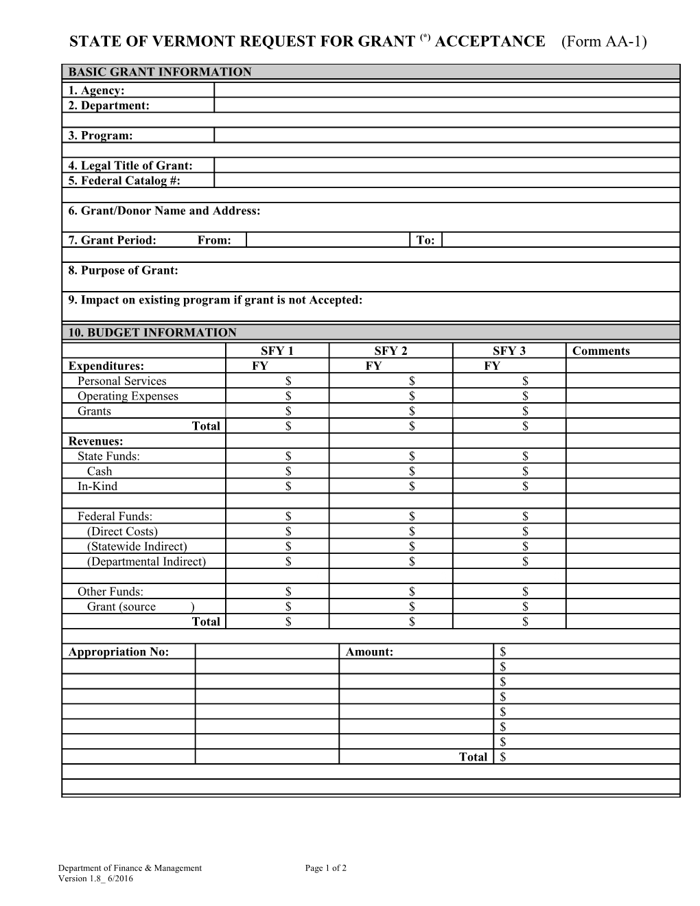 Statewide Promotional Services Vendor Selection Process