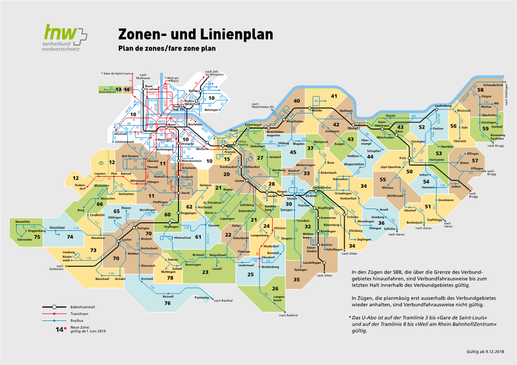 Zonen- Und Linienplan