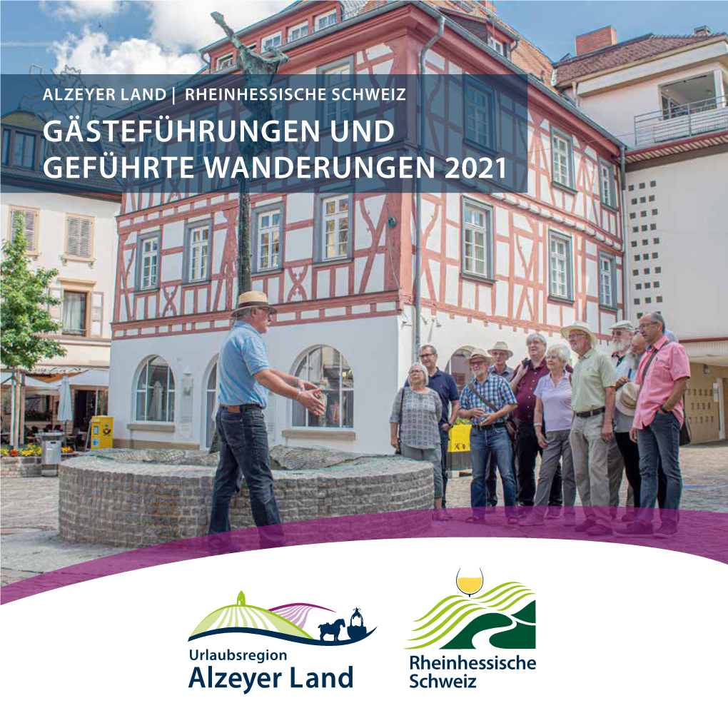 Gästeführungen Und Geführte Wanderungen 2021