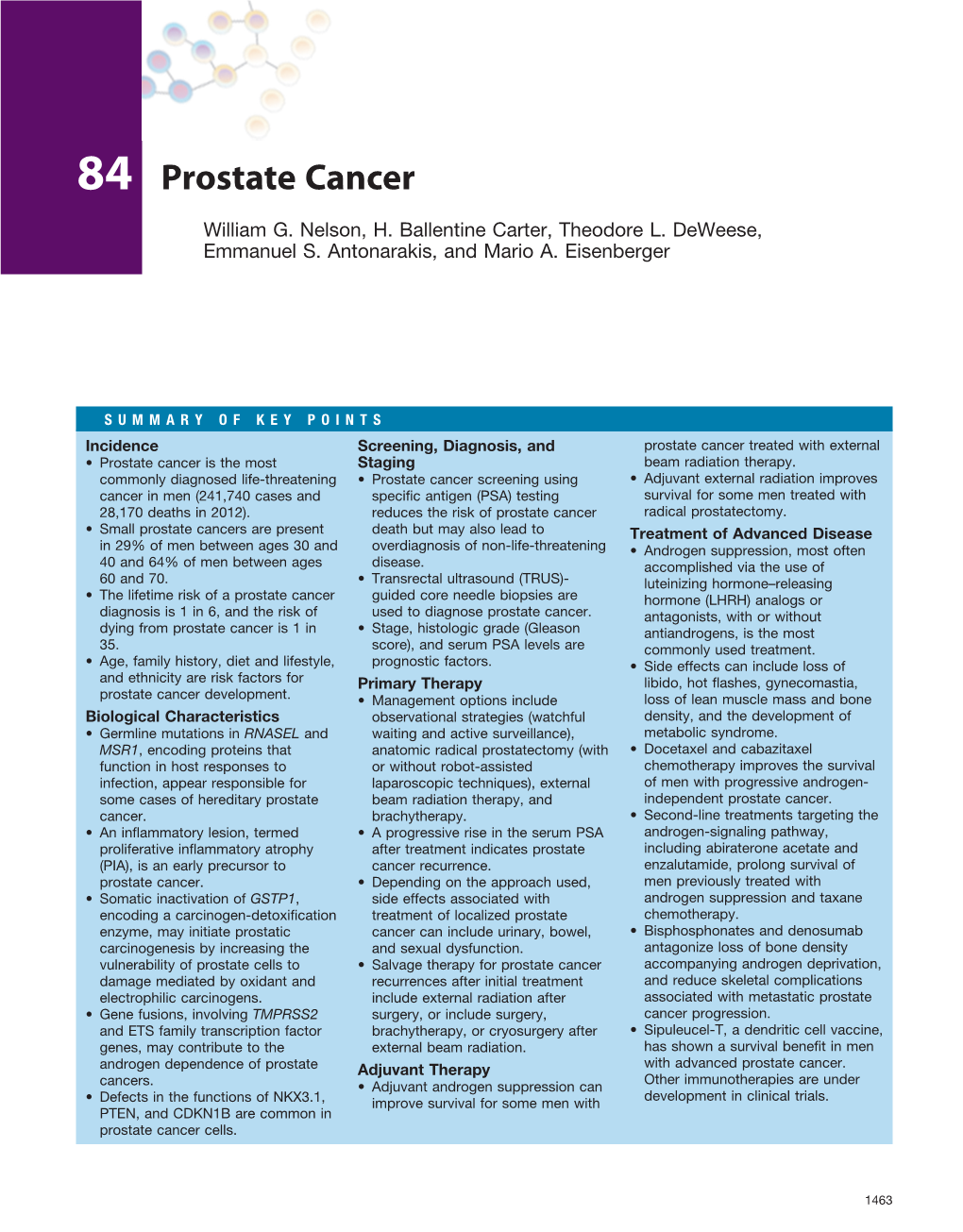 Prostate Cancer William G