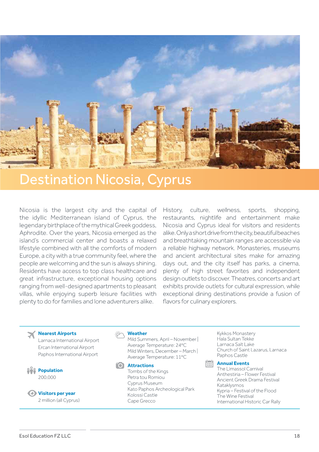 Destination Nicosia, Cyprus