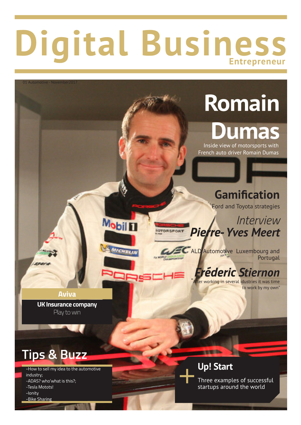 Romain Dumas Inside View of Motorsports with French Auto Driver Romain Dumas