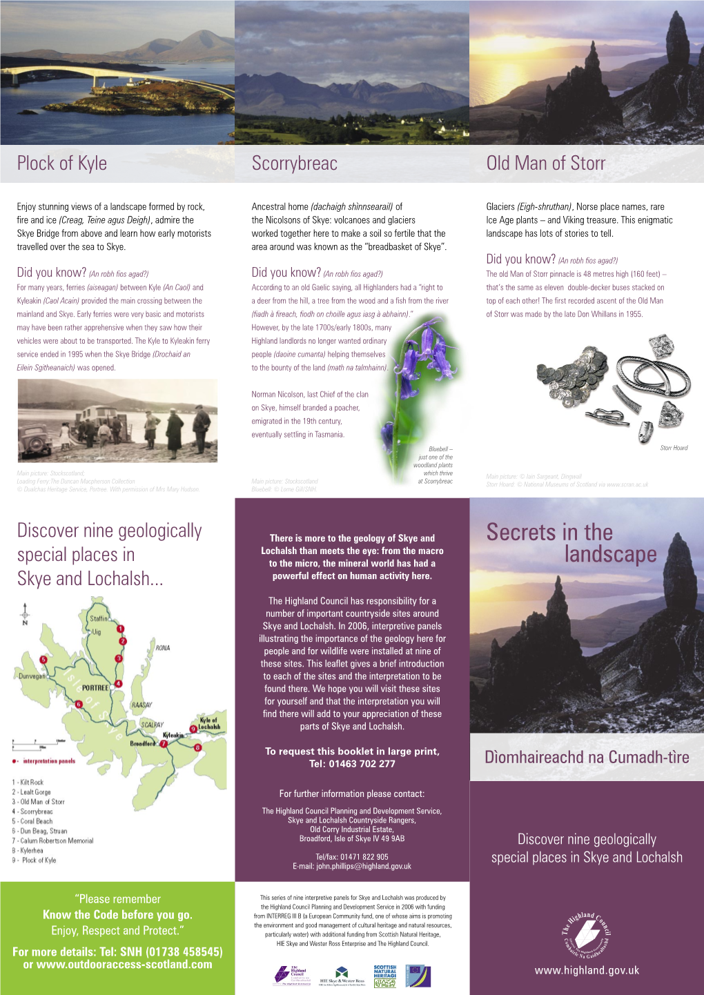 Discover Nine Geologically Special Places in Skye