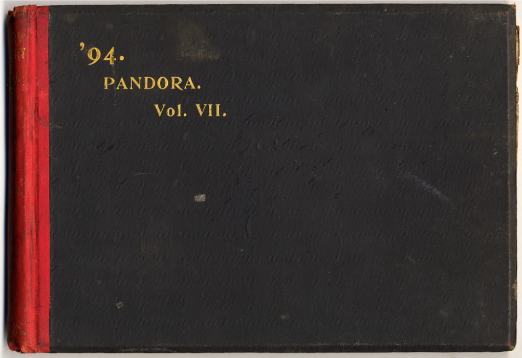 Pandora Volume VII 1894