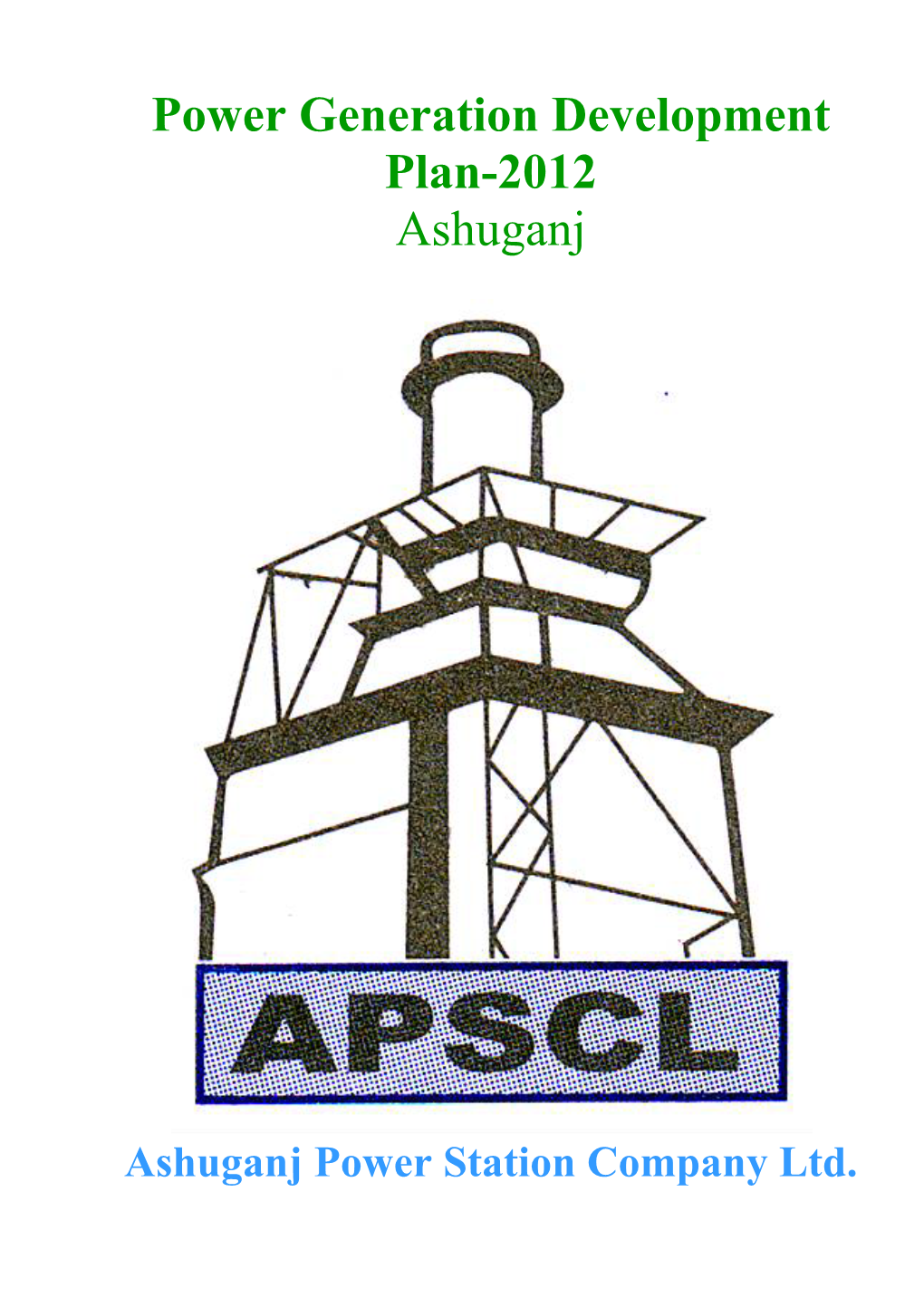 Power Generation Development Plan-2012 Ashuganj