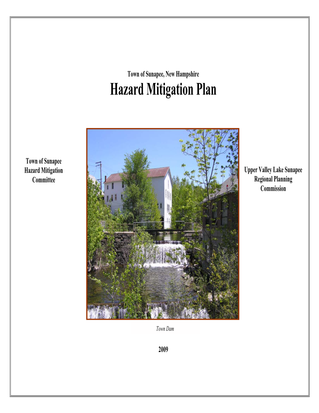 New Boston Hazard Mitigation Plan