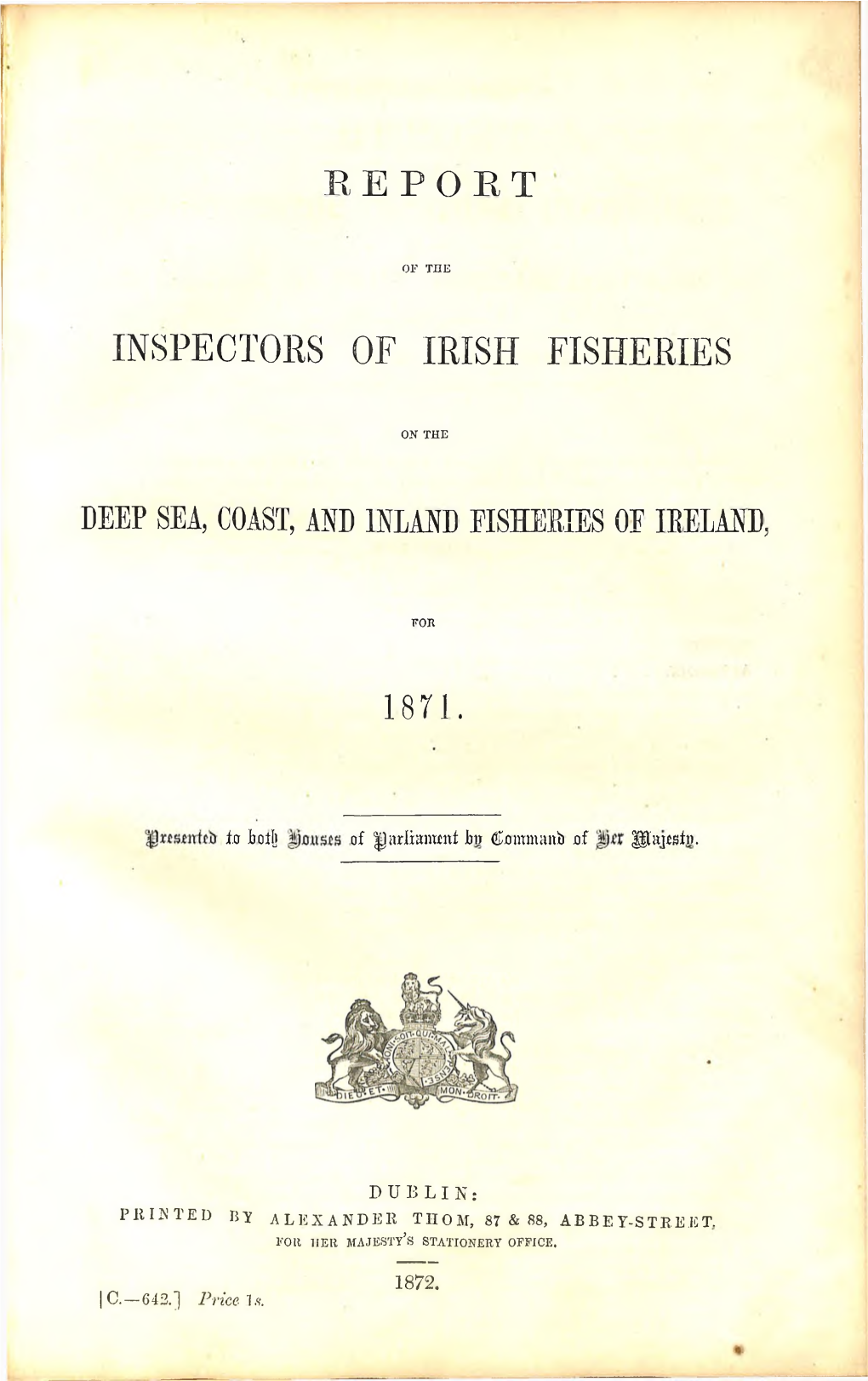 Repo R T Inspectors of Irish