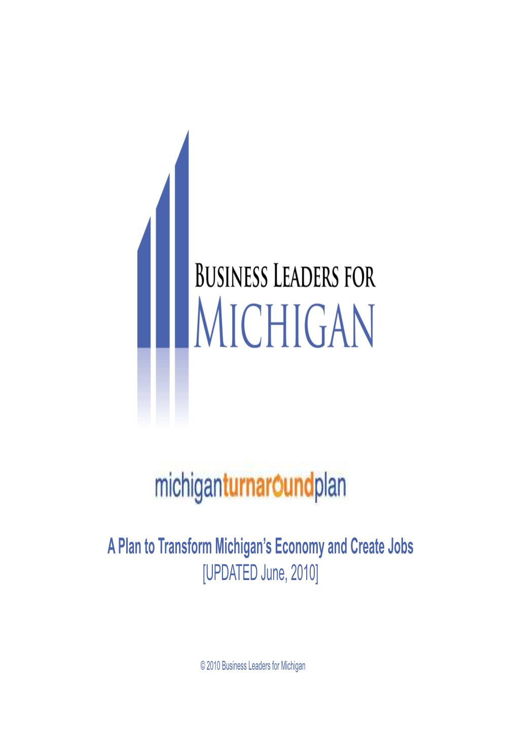 Michigan Turnaround Plan 2 Introduction