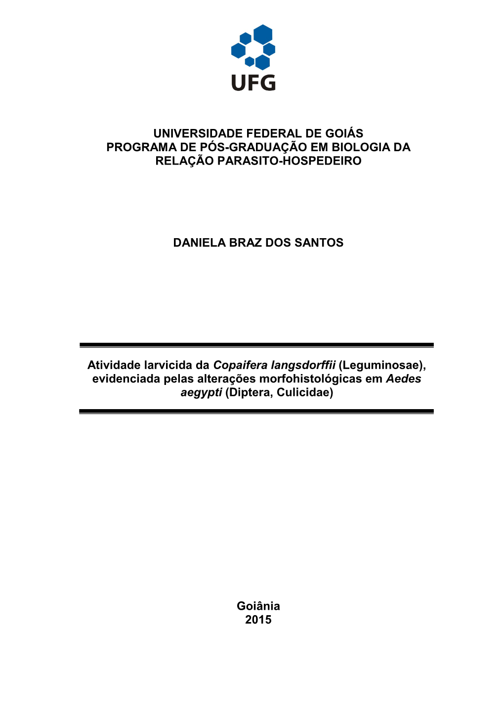 Dissertação Daniela Braz Dos Santos