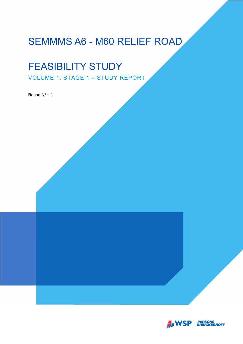 M60 Relief Road Feasibility Study