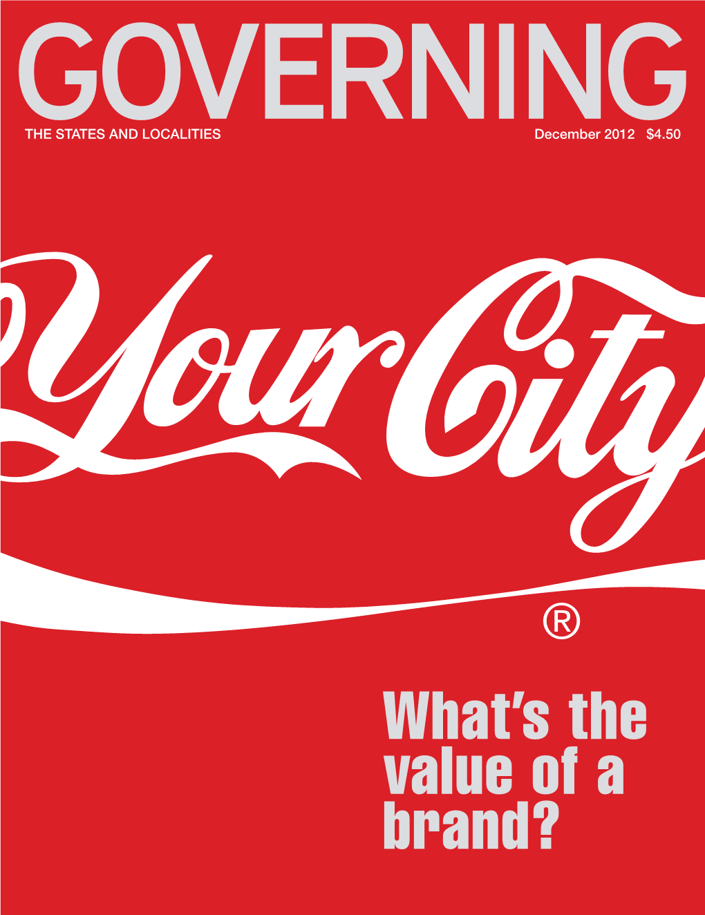 GOVERNING Magazine December 2012