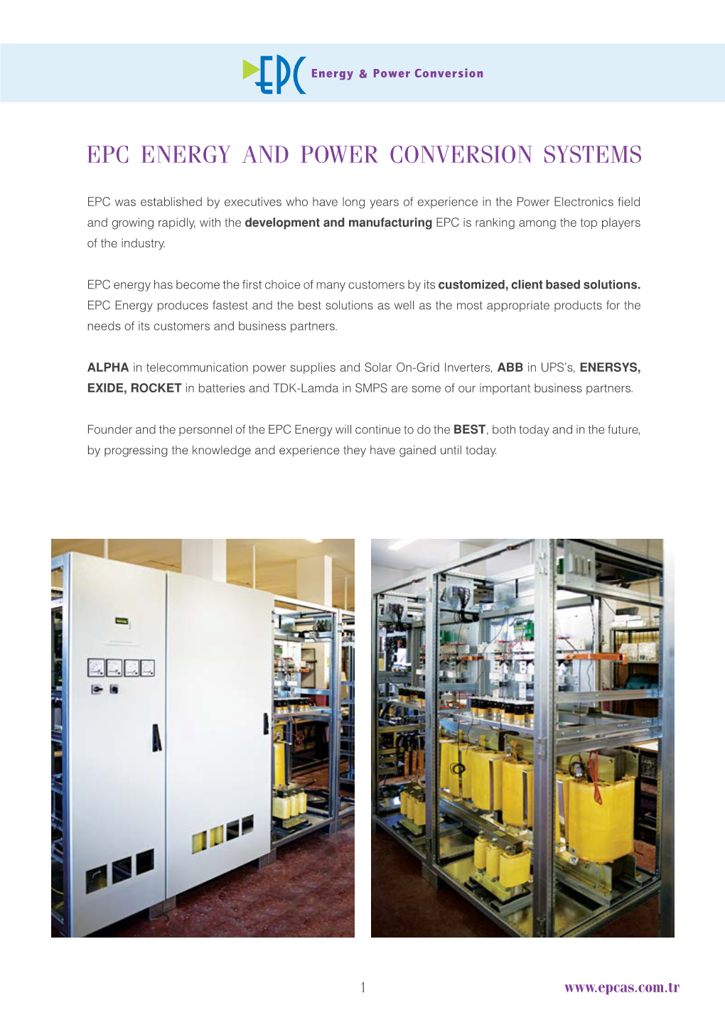 Epc Energy and Power Conversion Systems