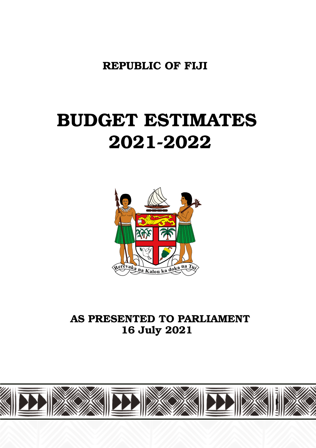 Budget Estimates 2021-2022