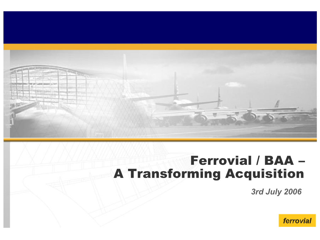 Ferrovial-Adquisicion