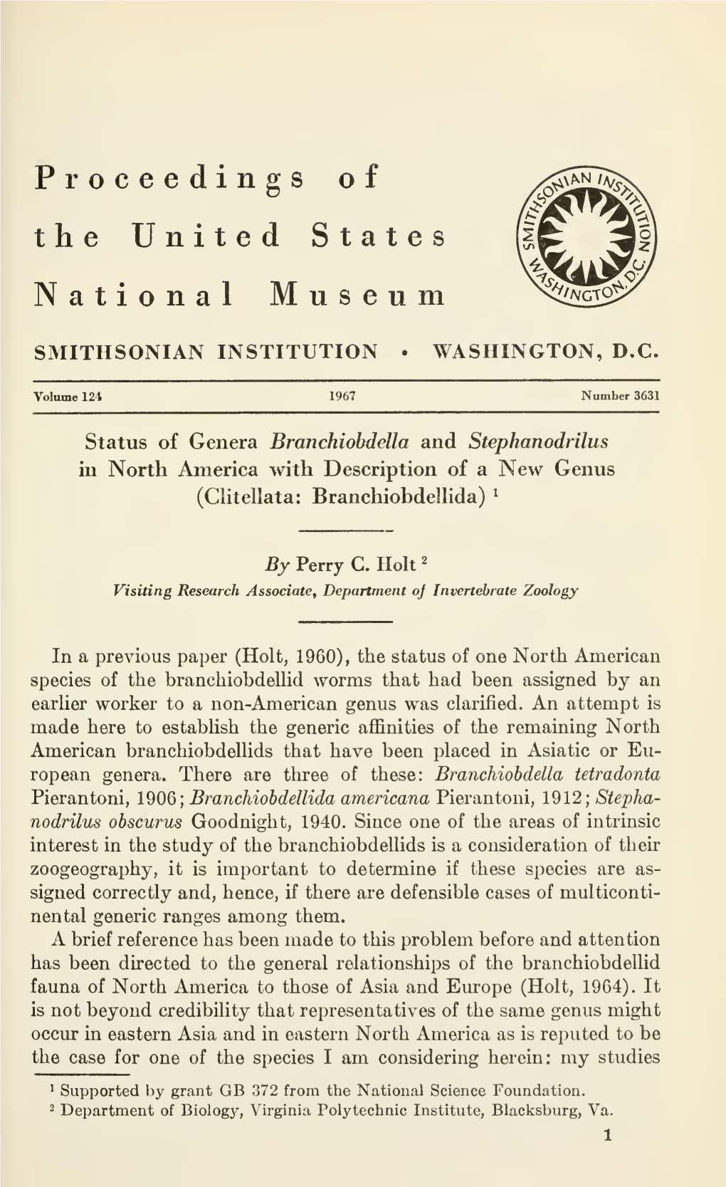 Proceedings of the United States National Museum