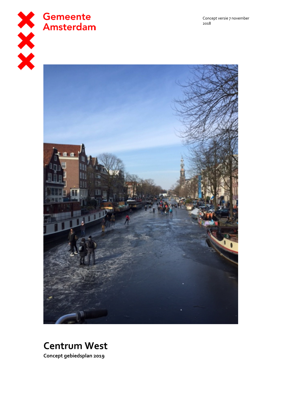 Centrum West Concept Gebiedsplan 2019