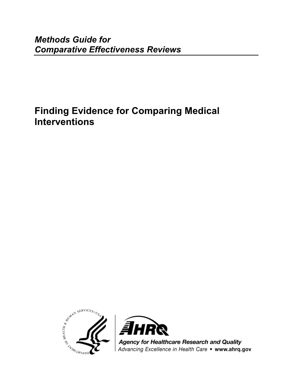 Finding Evidence for Comparing Medical Interventions